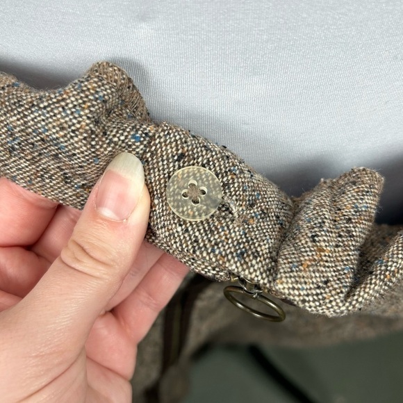 Vintage Y2K Old Navy Wool Blend Mini Skirt - Picture 5 of 8